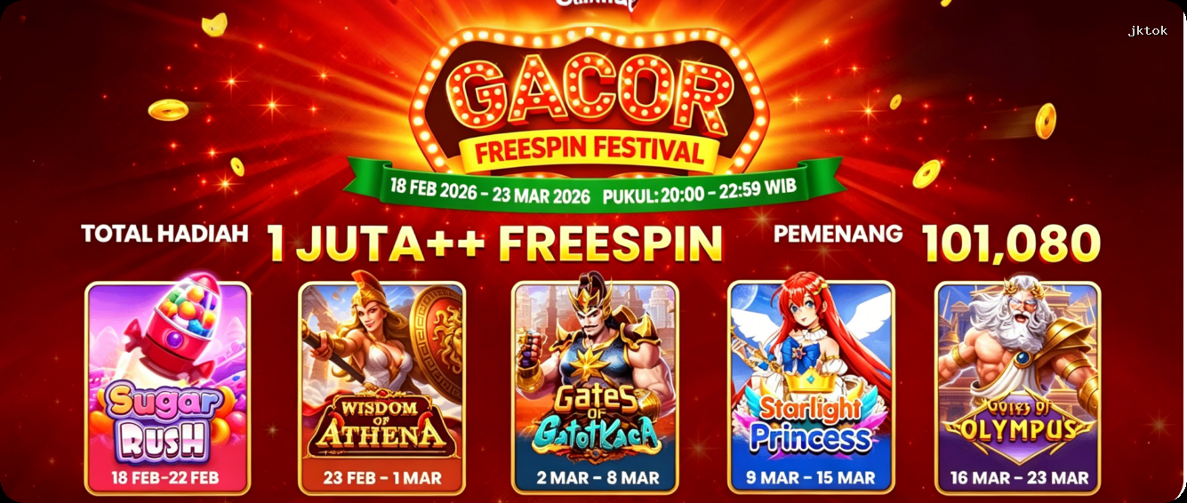 Login jktok Sekarang Bonus Melimpah
